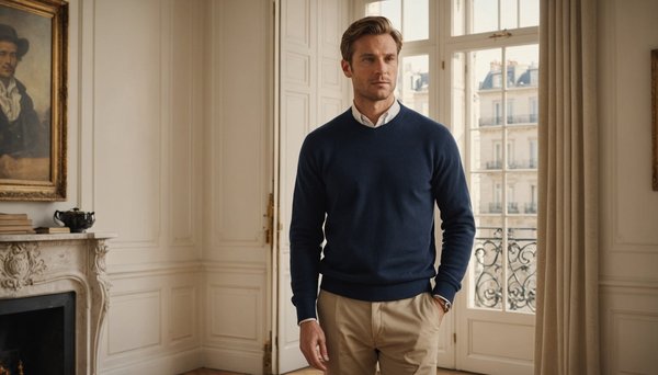 Pull haut de gamme homme : la quintessence du style français